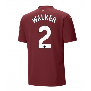 Manchester City Kyle Walker #2 Rezervni Dres 2024-25 Kratak Rukavima